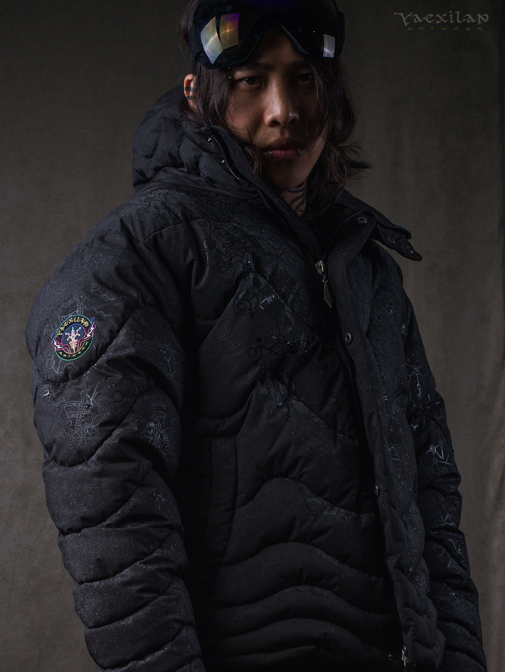 Down Jacket Men & Pakpak / Waterproof - Obscure Magik SHAMANKA