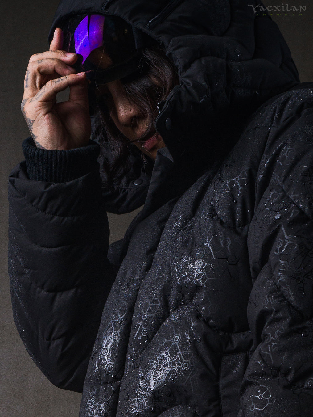 Down Jacket Men & Pakpak / Waterproof - Obscure Magik SHAMANKA