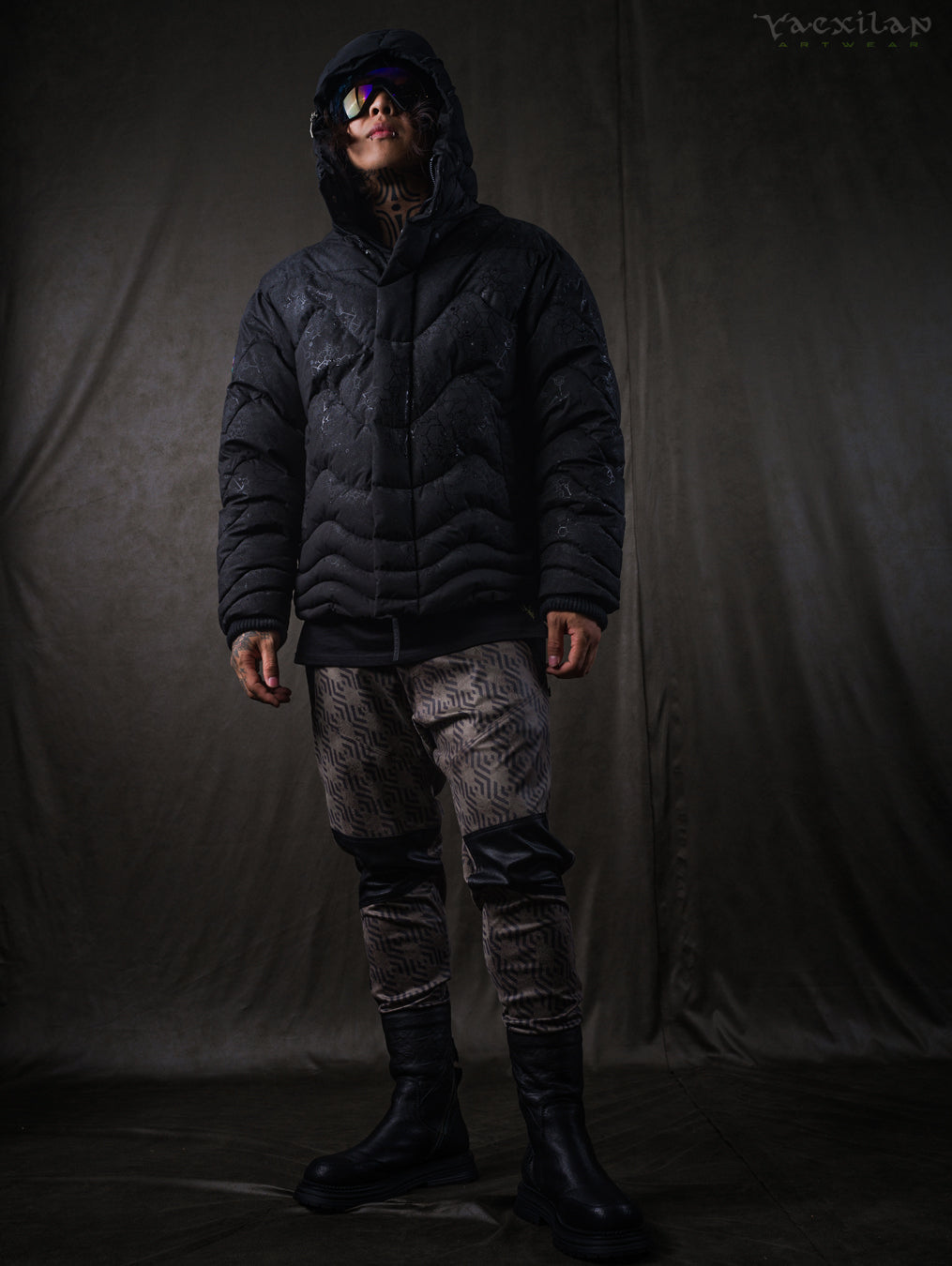 Down Jacket Men & Pakpak / Waterproof - Obscure Magik SHAMANKA
