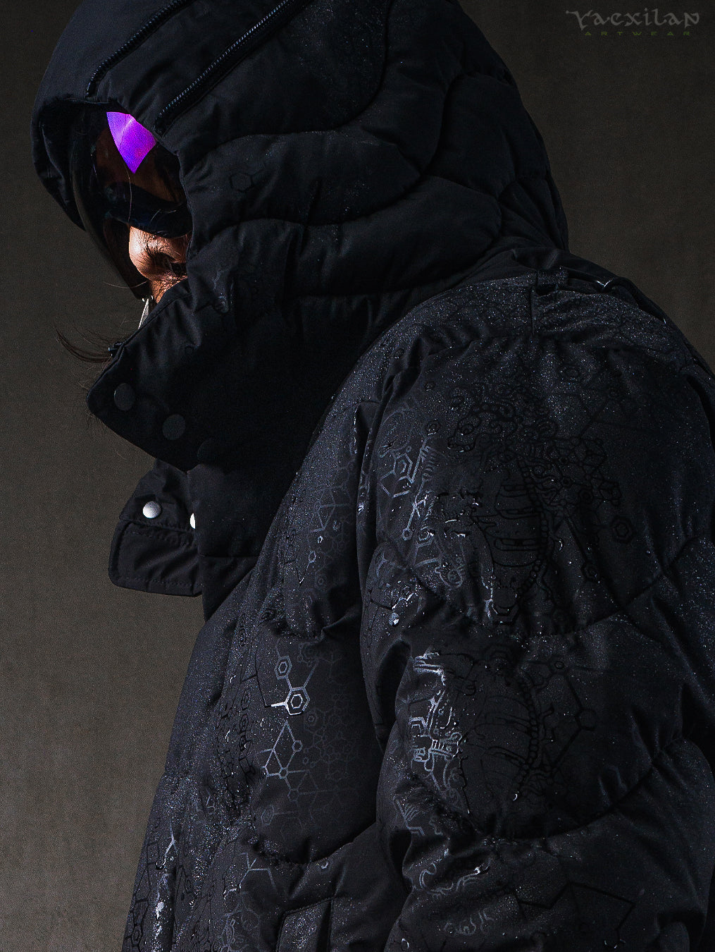 Down Jacket Men & Pakpak / Waterproof - Obscure Magik SHAMANKA
