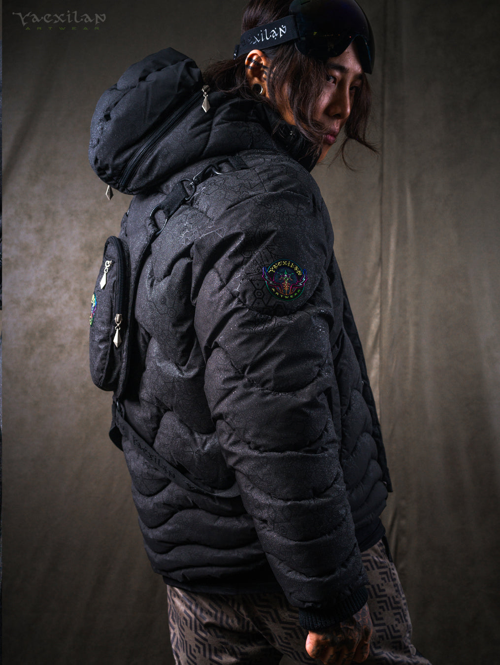 Down Jacket Men & Pakpak / Waterproof - Obscure Magik SHAMANKA