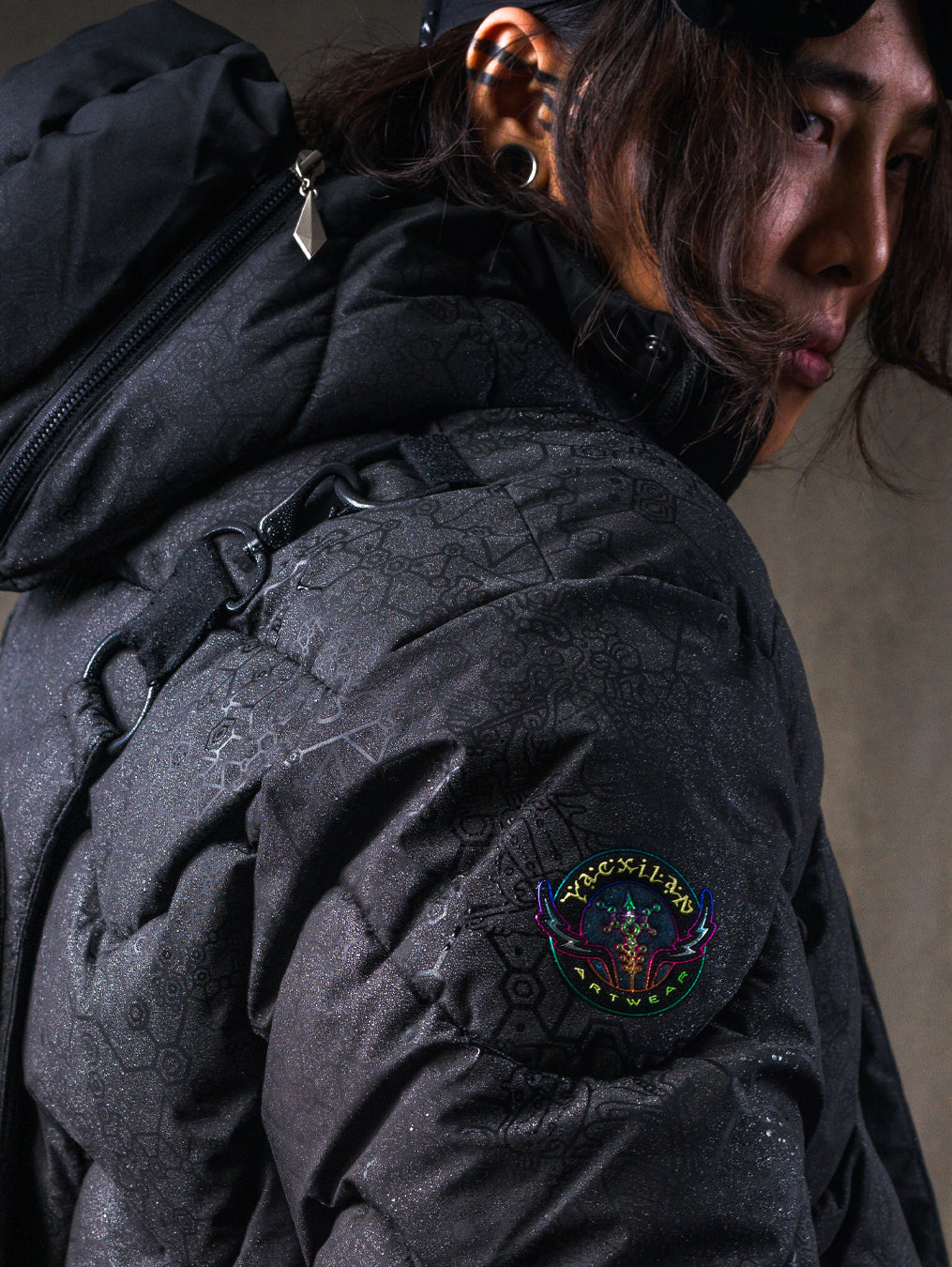Down Jacket Men & Pakpak / Waterproof - Obscure Magik SHAMANKA