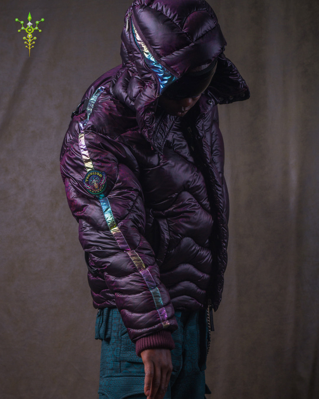 Puffer Jacket - Purple Haze ASTROCORAL