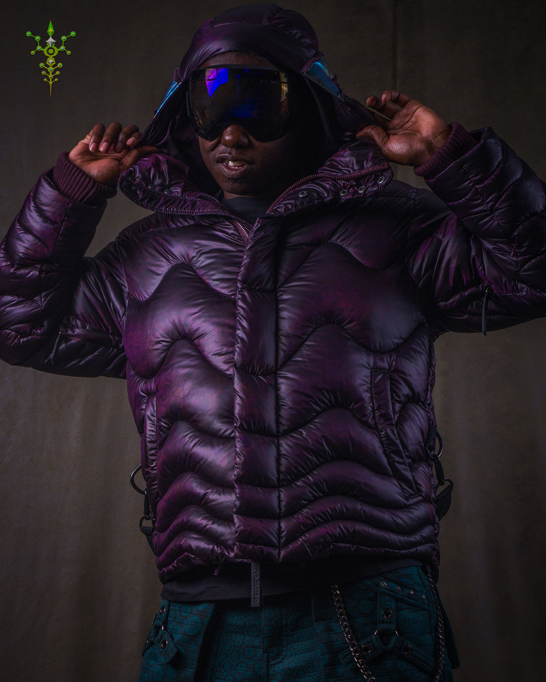 Puffer Jacket - Purple Haze ASTROCORAL