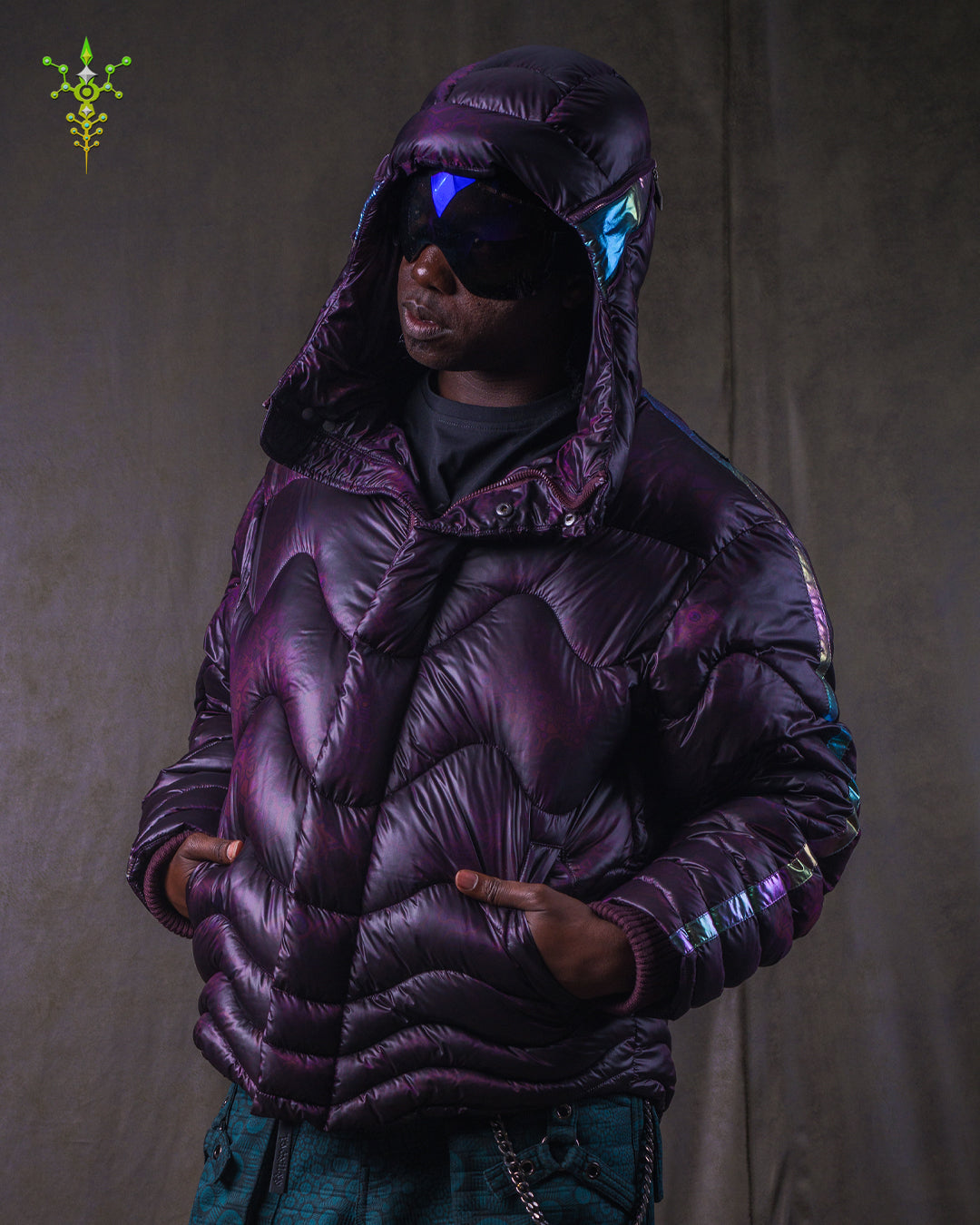 Puffer Jacket - Purple Haze ASTROCORAL