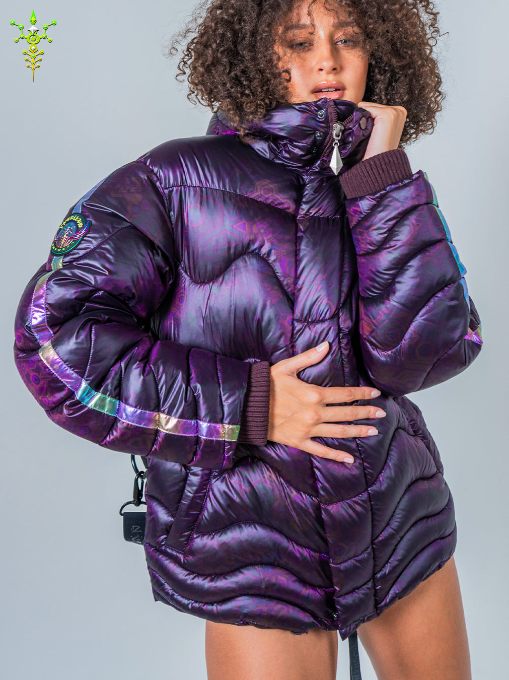 Puffer Jacket - Purple Haze ASTROCORAL