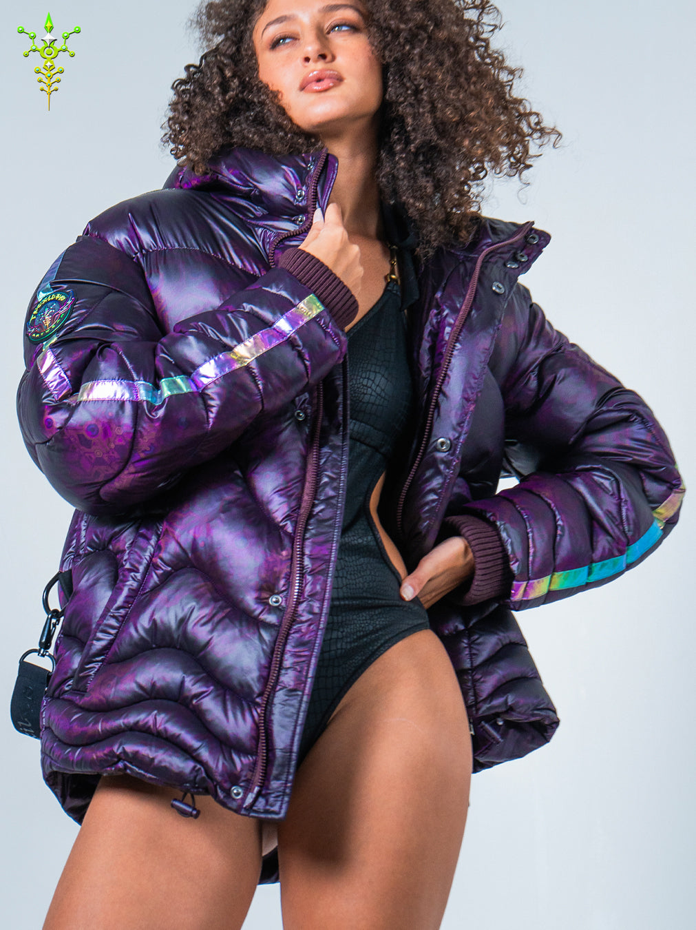 Puffer Jacket - Purple Haze ASTROCORAL