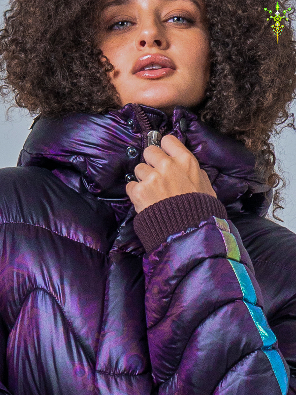Puffer Jacket - Purple Haze ASTROCORAL