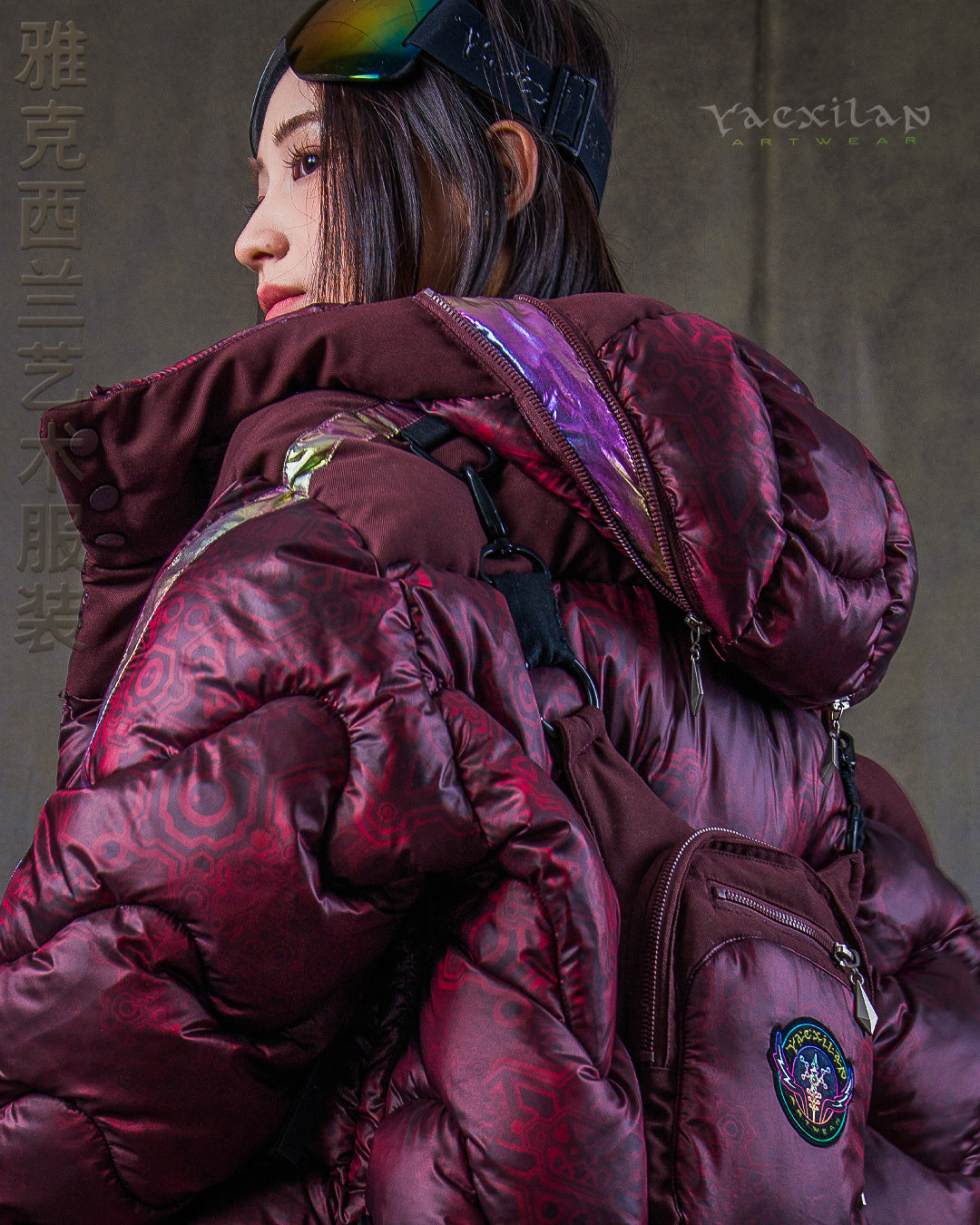 Down Jacket Woman & Pakpak / Nylon - Redwine DEMETRIO