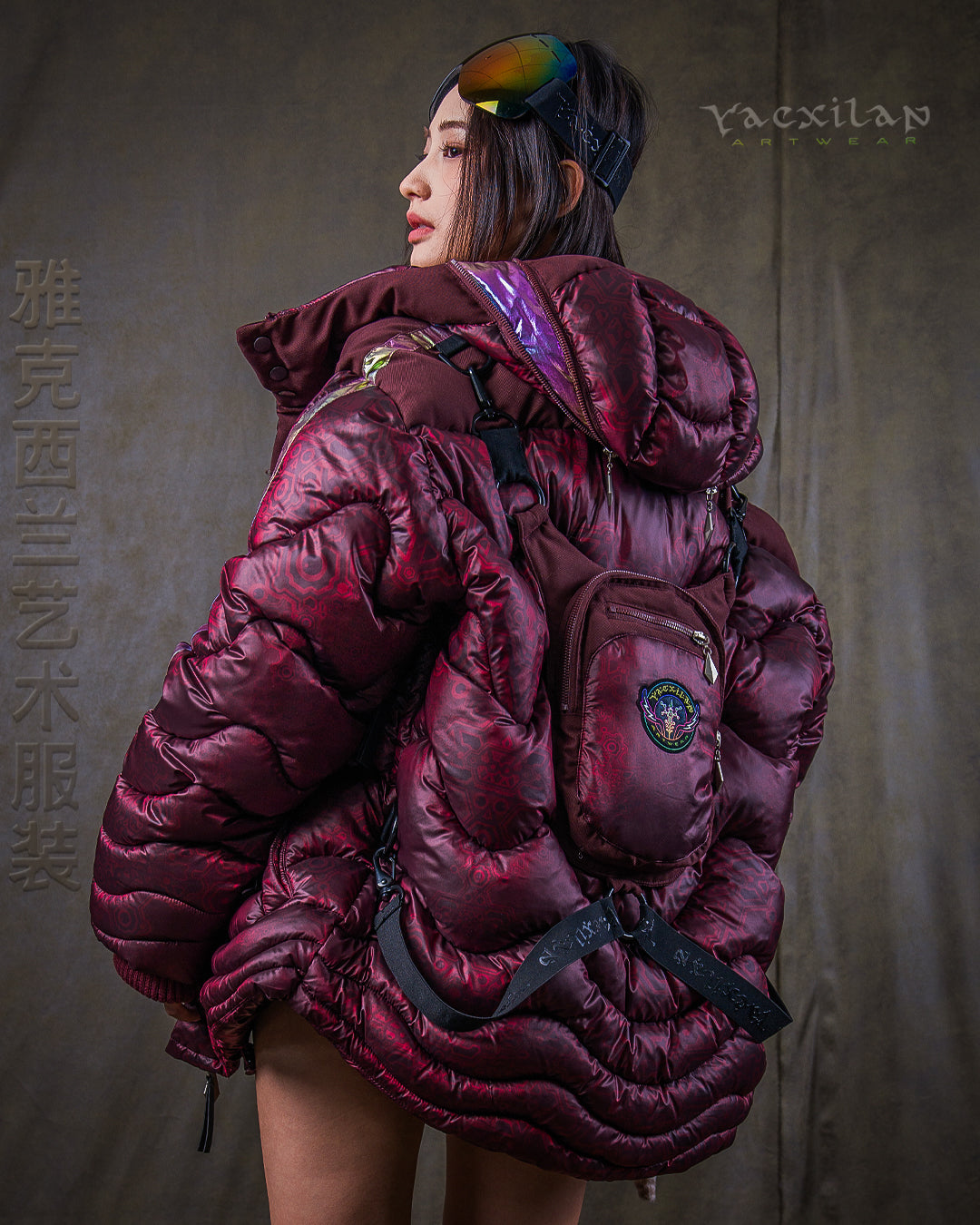 Down Jacket Woman & Pakpak / Nylon - Redwine DEMETRIO