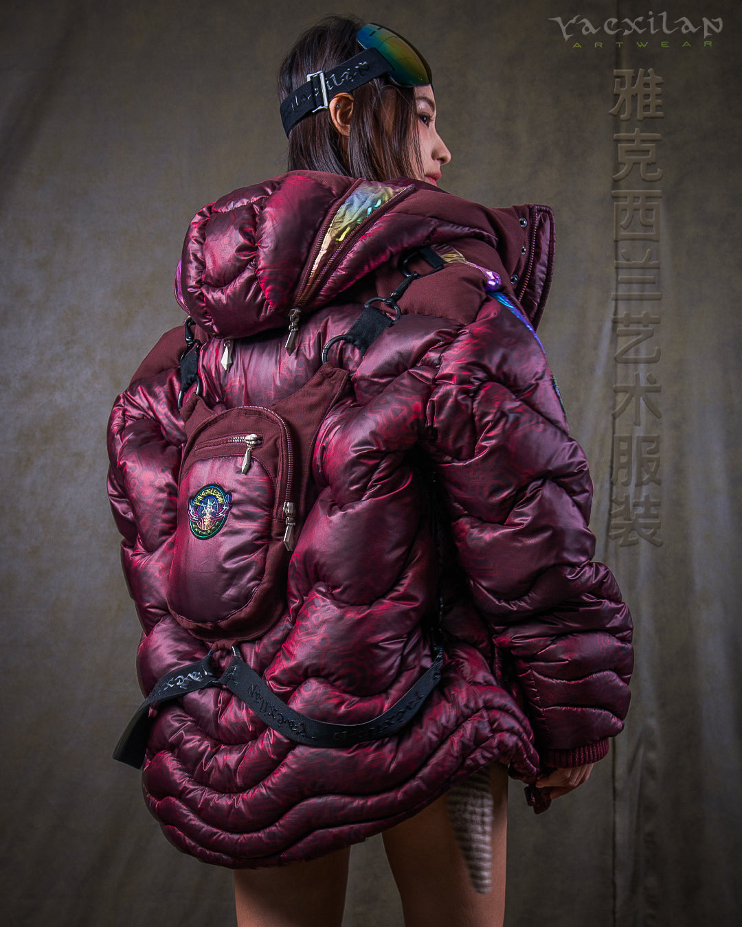 Down Jacket Woman & Pakpak / Nylon - Redwine DEMETRIO