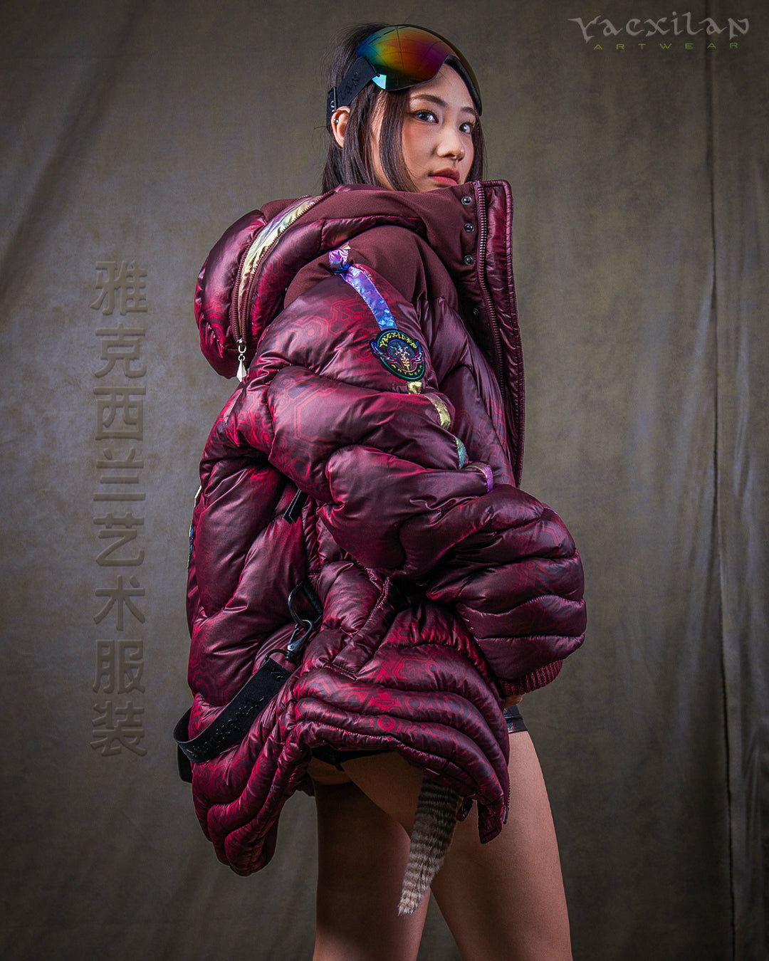 Down Jacket Woman & Pakpak / Nylon - Redwine DEMETRIO