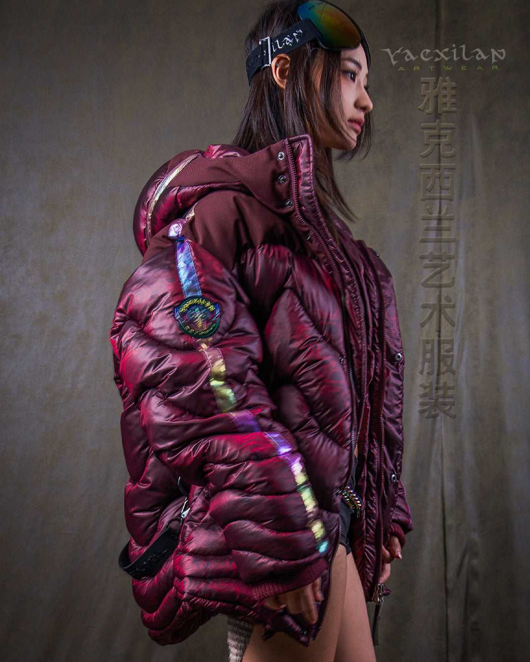 Down Jacket Woman & Pakpak / Nylon - Redwine DEMETRIO
