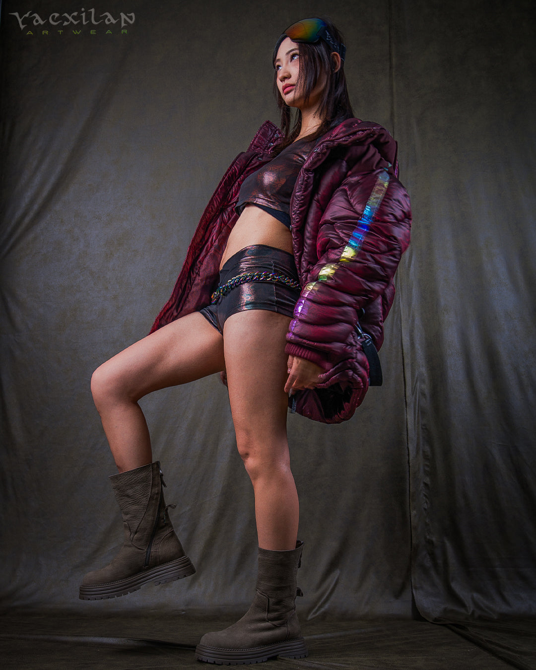 Down Jacket Woman & Pakpak / Nylon - Redwine DEMETRIO