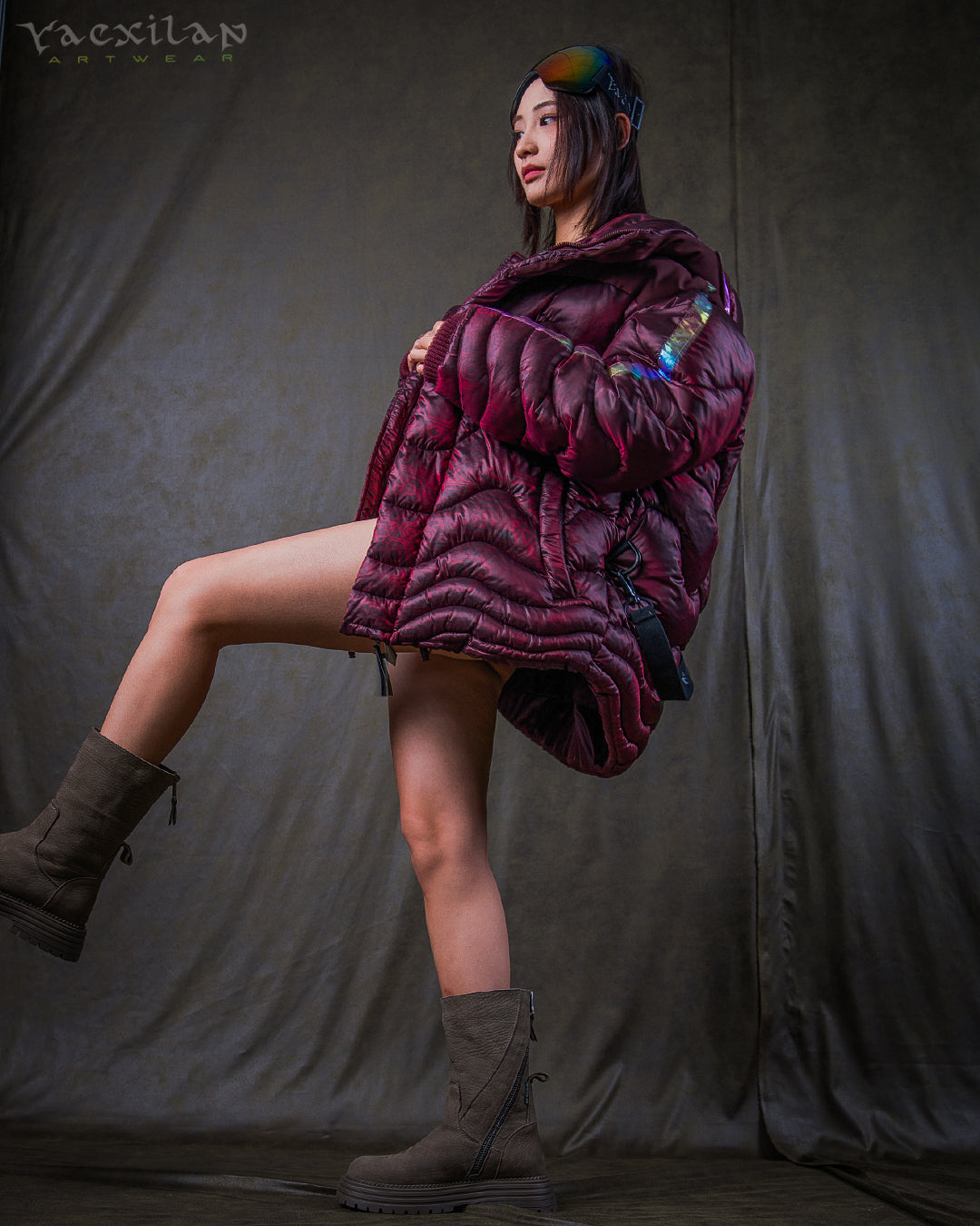Down Jacket Woman & Pakpak / Nylon - Redwine DEMETRIO