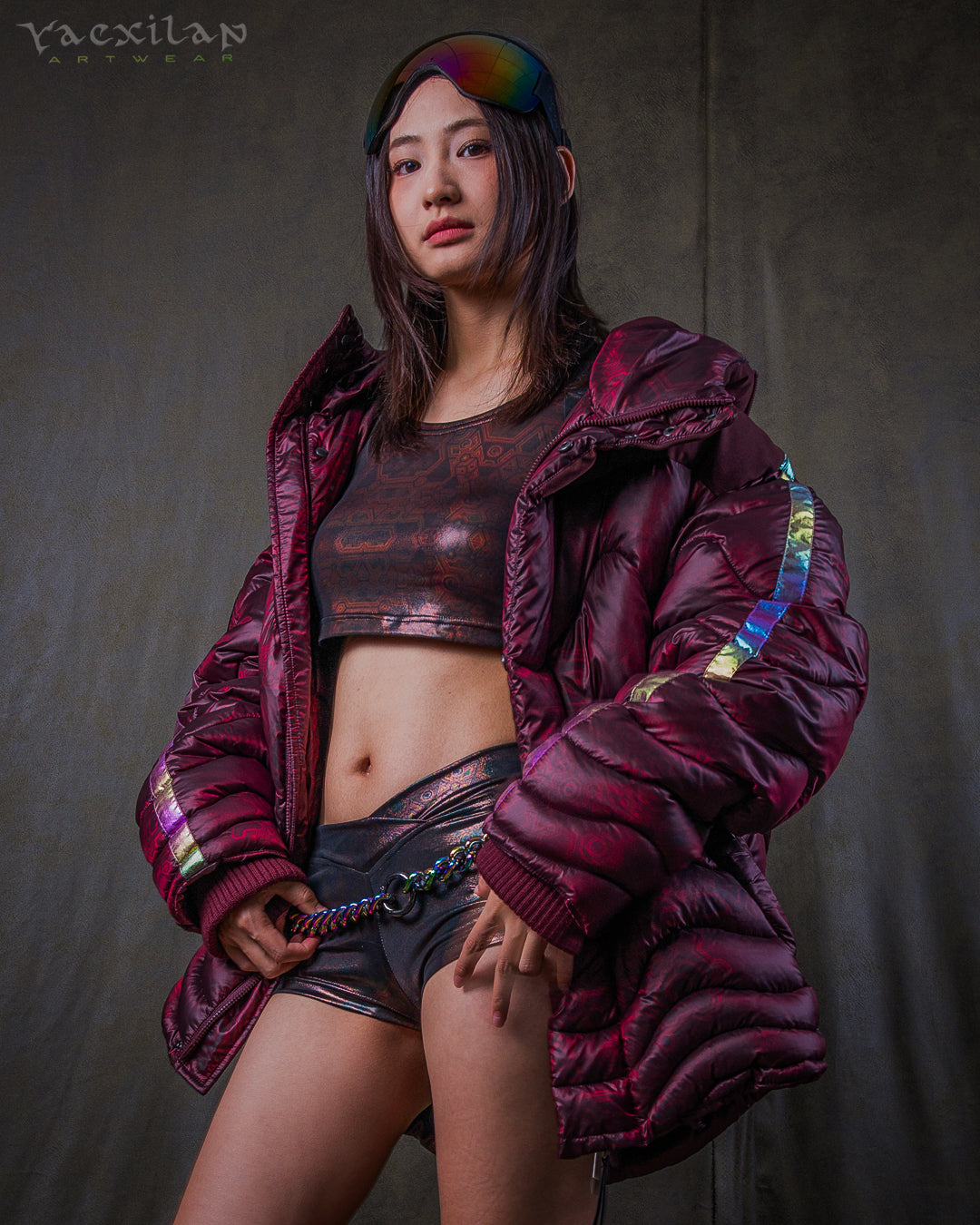 Down Jacket Woman & Pakpak / Nylon - Redwine DEMETRIO