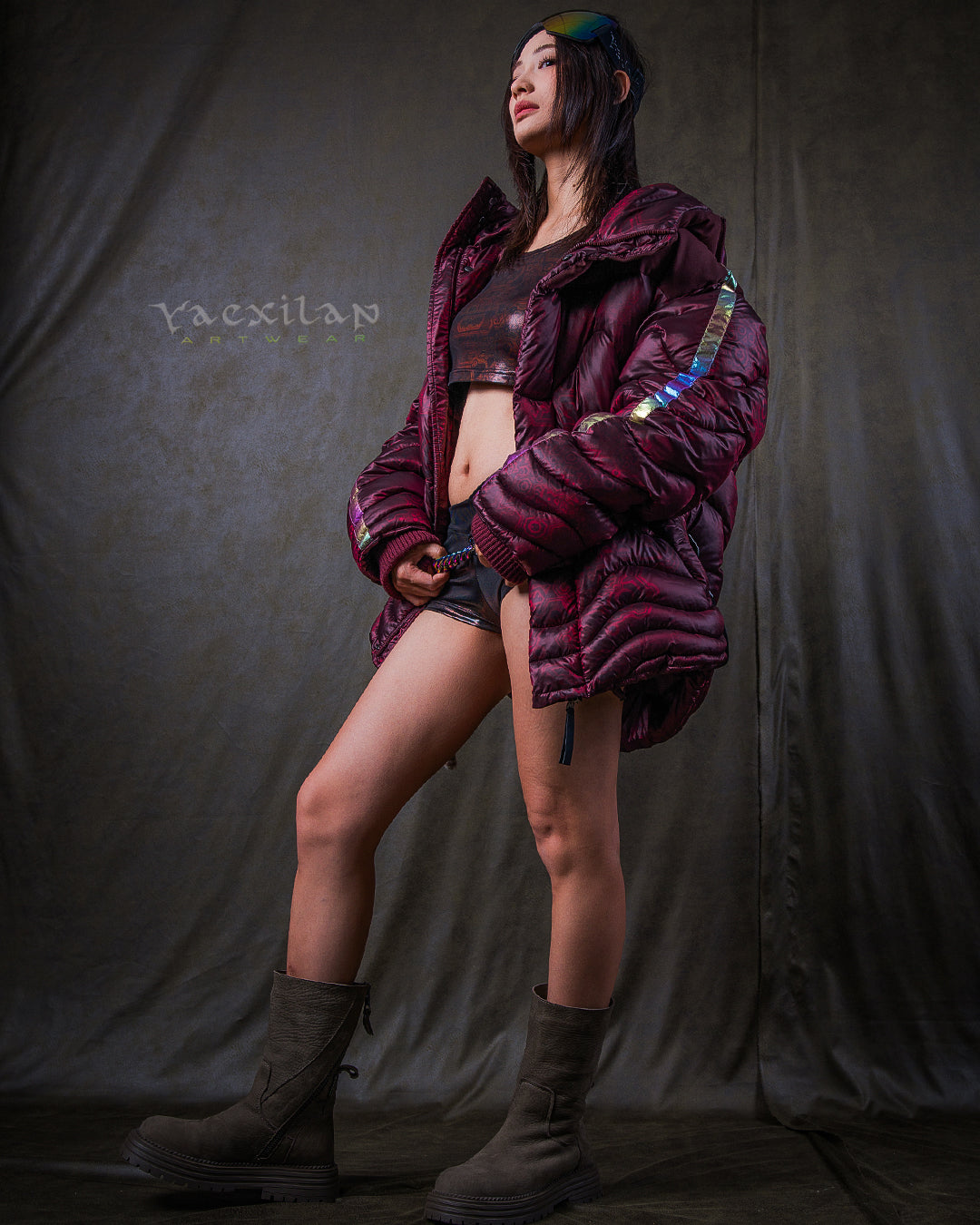Down Jacket Woman & Pakpak / Nylon - Redwine DEMETRIO