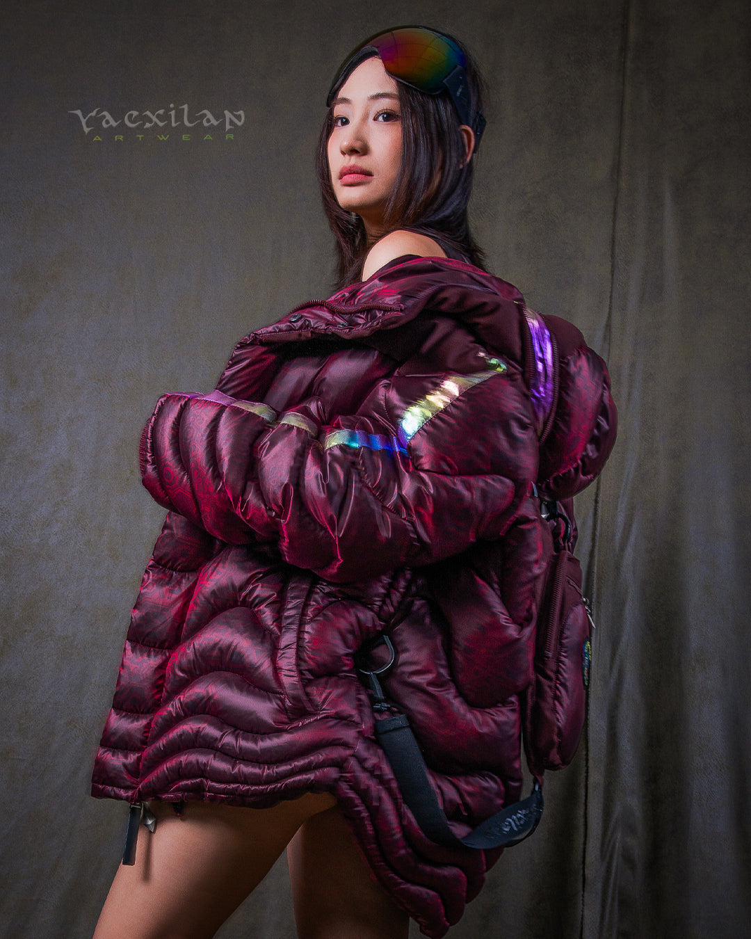 Down Jacket Woman & Pakpak / Nylon - Redwine DEMETRIO