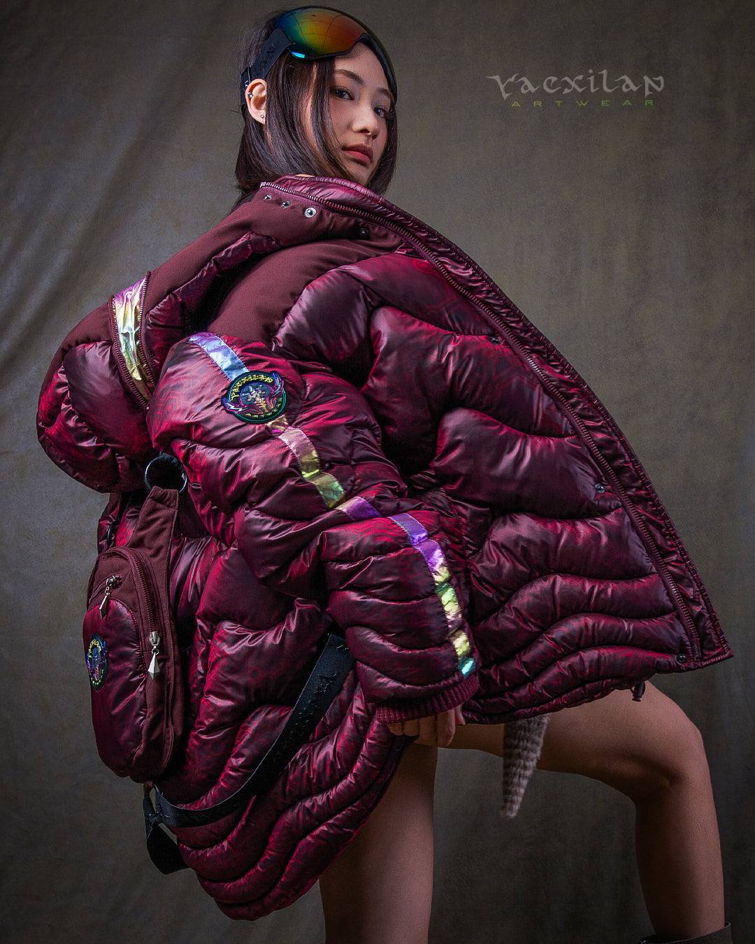 Down Jacket Woman & Pakpak / Nylon - Redwine DEMETRIO