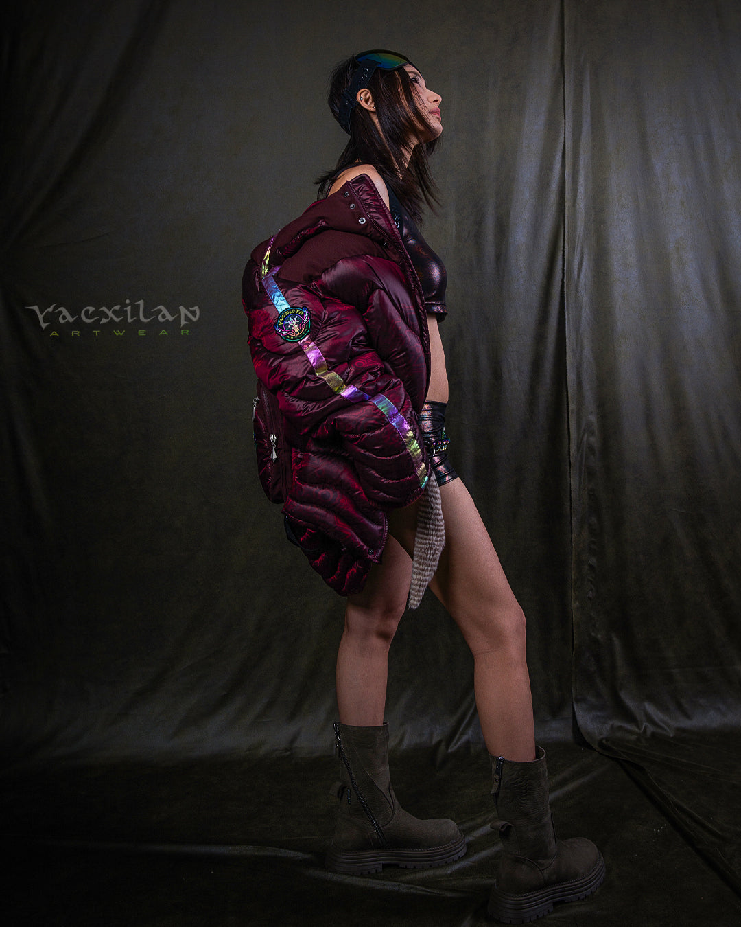 Down Jacket Woman & Pakpak / Nylon - Redwine DEMETRIO