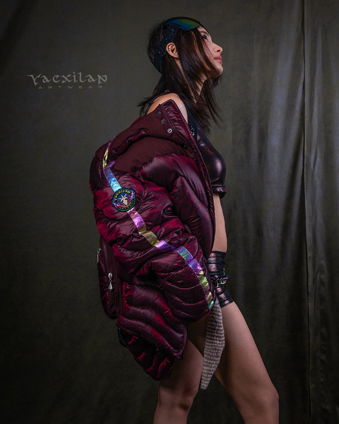 Down Jacket Woman & Pakpak / Nylon - Redwine DEMETRIO