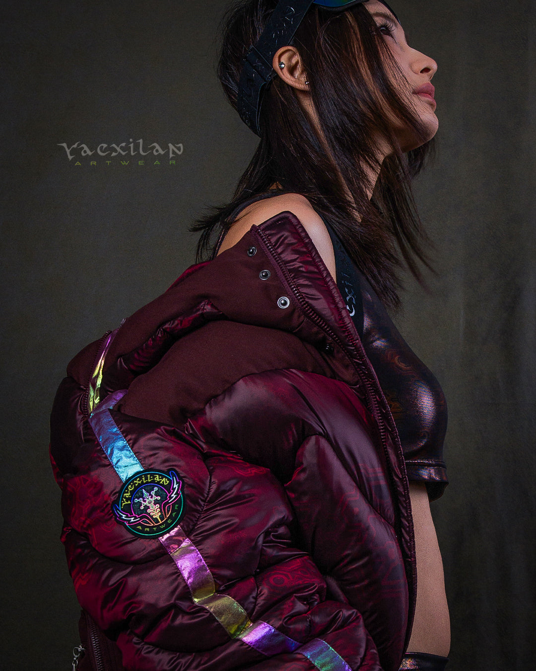 Down Jacket Woman & Pakpak / Nylon - Redwine DEMETRIO