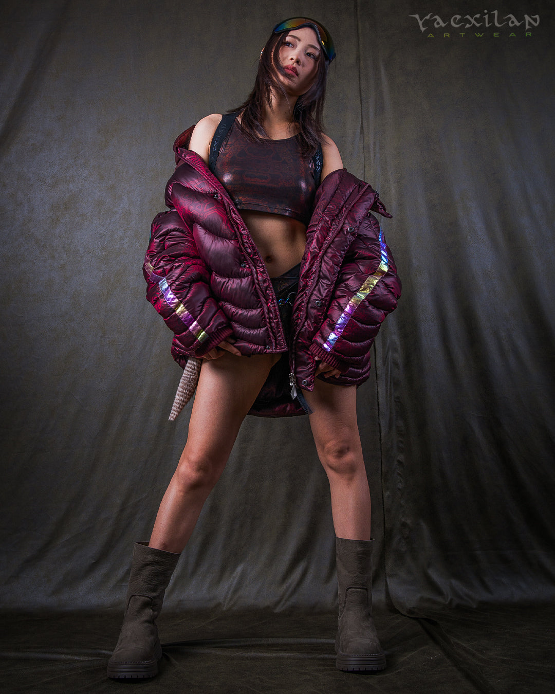 Down Jacket Woman & Pakpak / Nylon - Redwine DEMETRIO