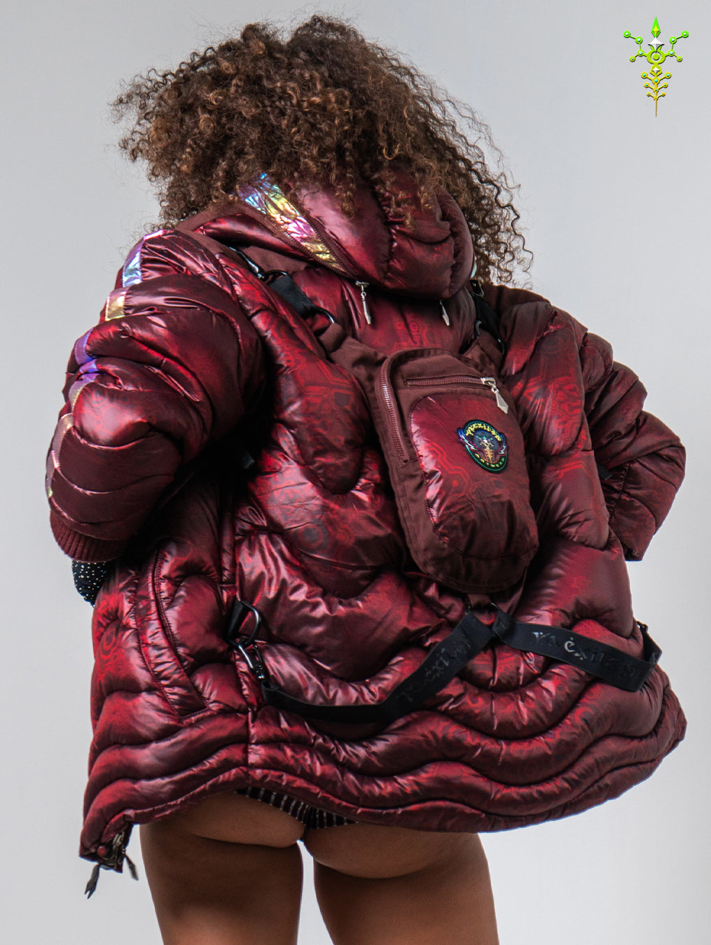 Down Jacket Woman & Pakpak / Nylon - Redwine DEMETRIO