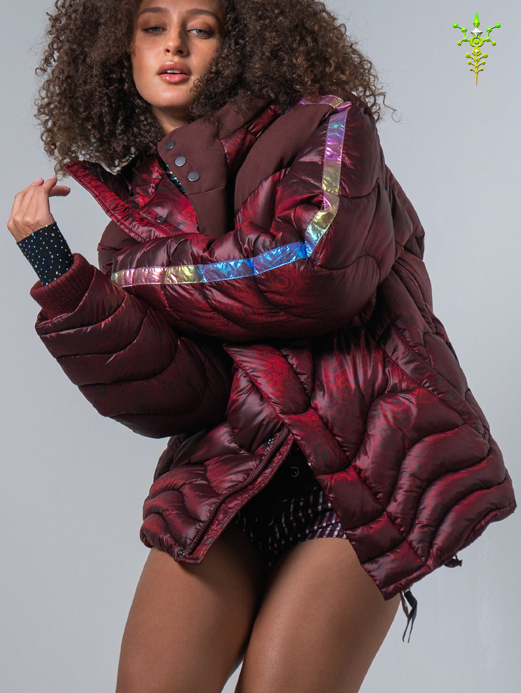 Down Jacket Woman & Pakpak / Nylon - Redwine DEMETRIO