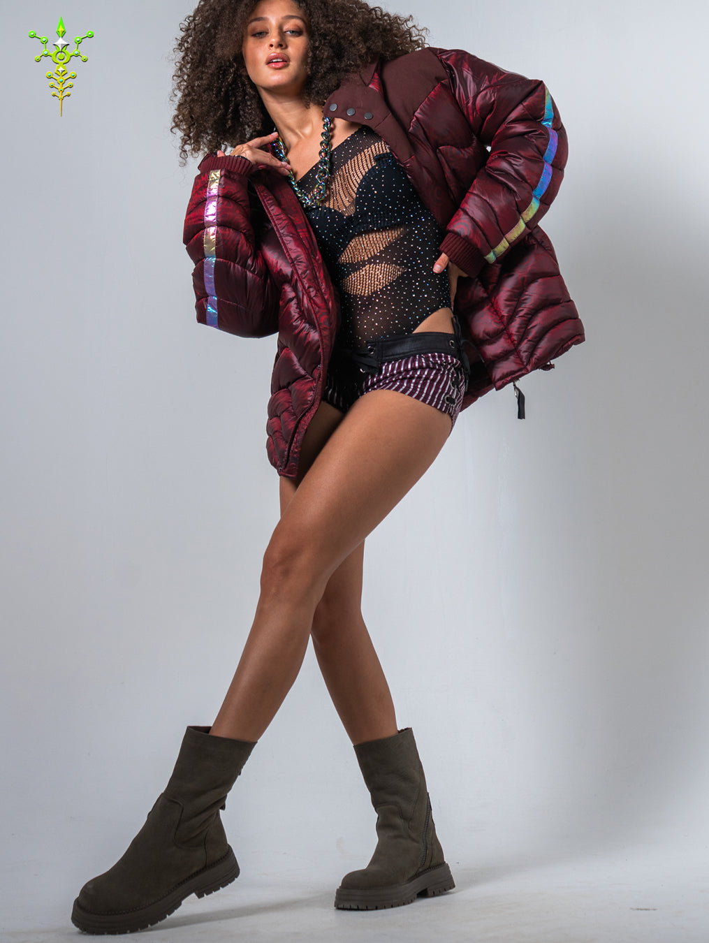 Down Jacket Woman & Pakpak / Nylon - Redwine DEMETRIO