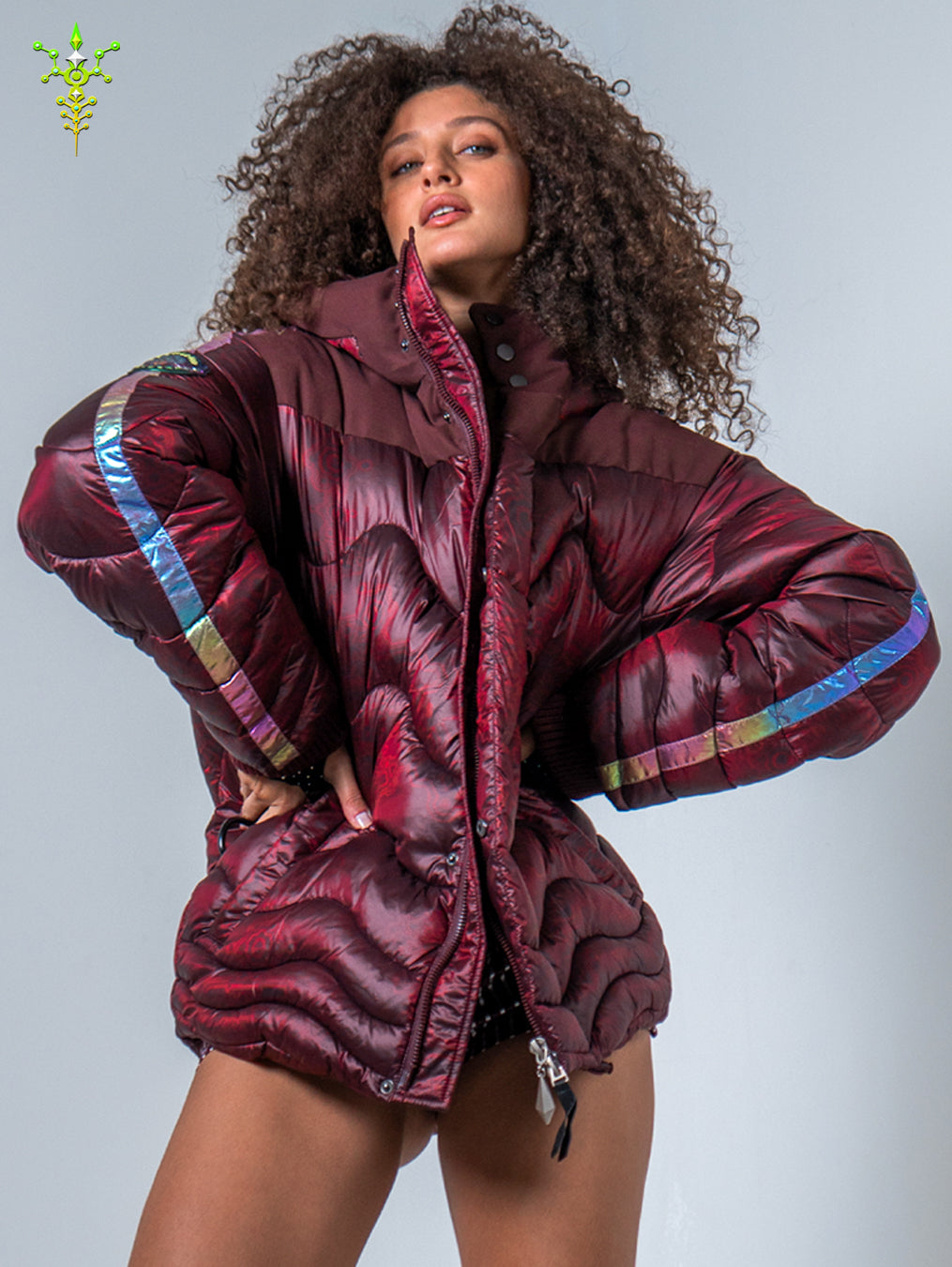 Down Jacket Woman & Pakpak / Nylon - Redwine DEMETRIO
