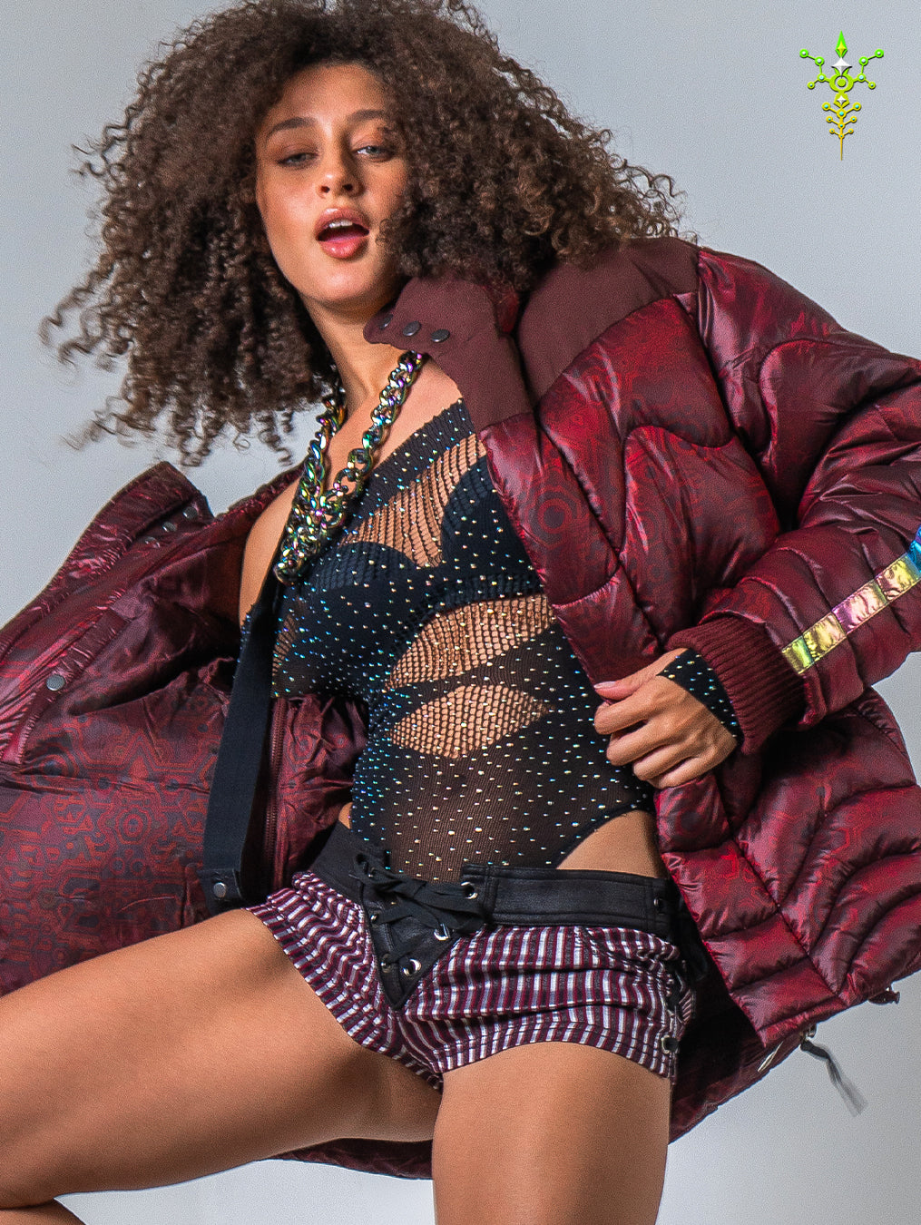 Down Jacket Woman & Pakpak / Nylon - Redwine DEMETRIO