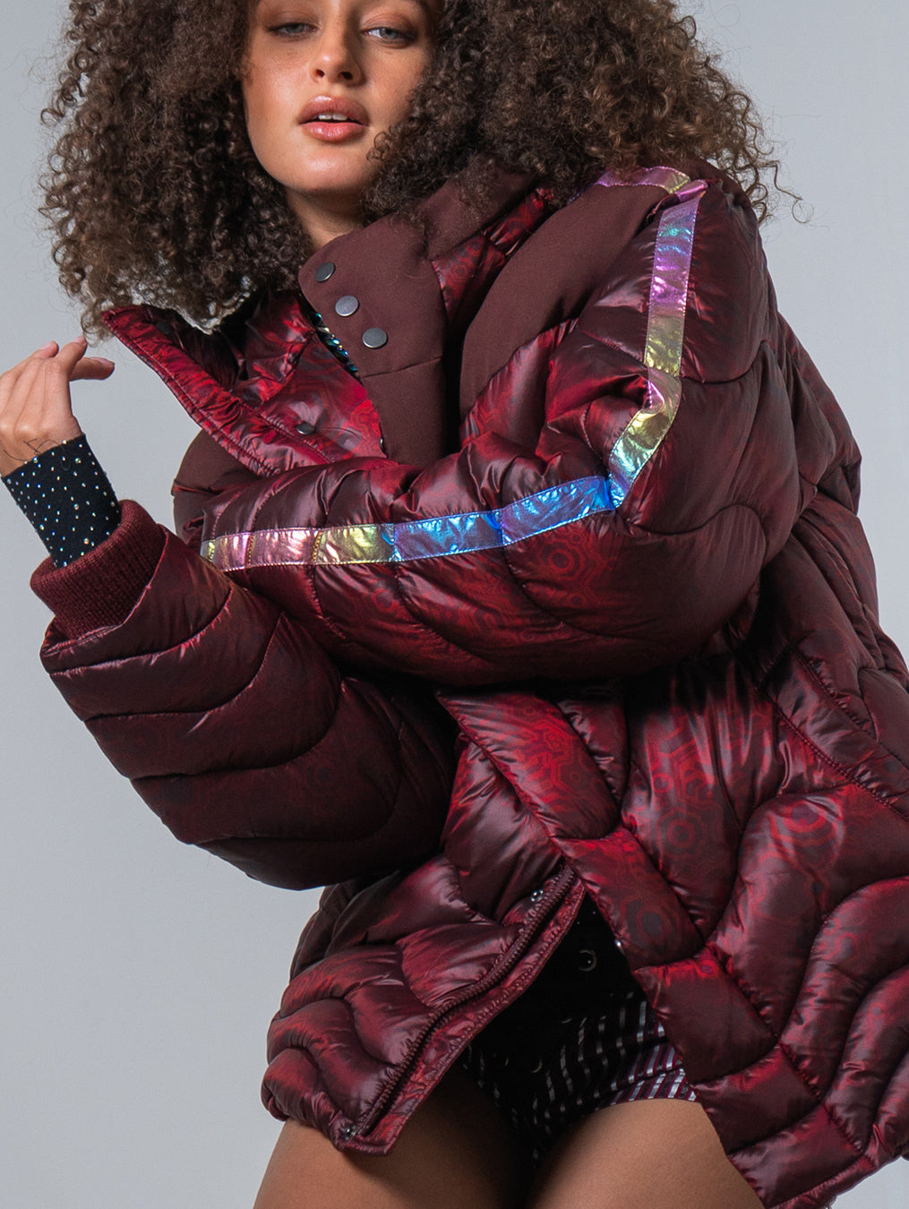 Down Jacket Woman & Pakpak / Nylon - Redwine DEMETRIO