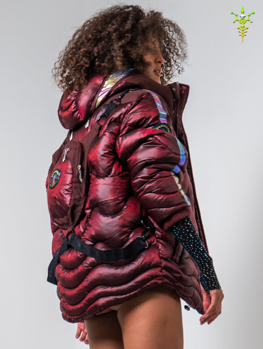 Down Jacket Woman & Pakpak / Nylon - Redwine DEMETRIO