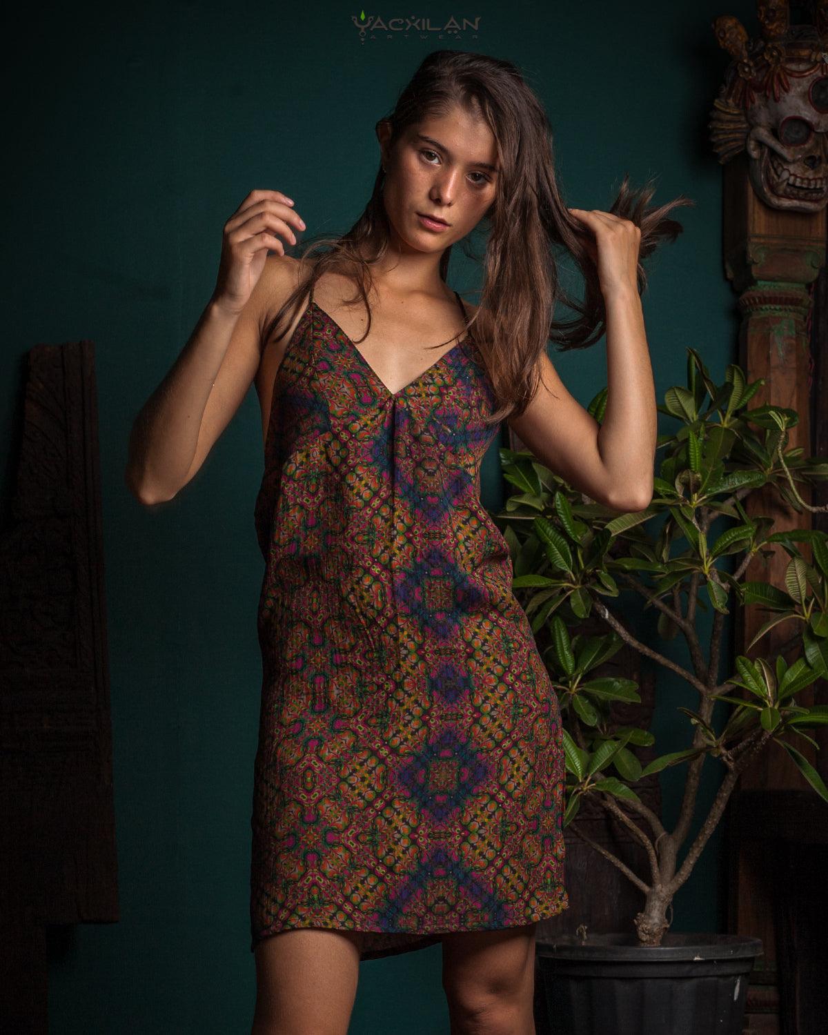 Chinese Silk Dress - DELIKSATEZEN - Yacxilan Artwear