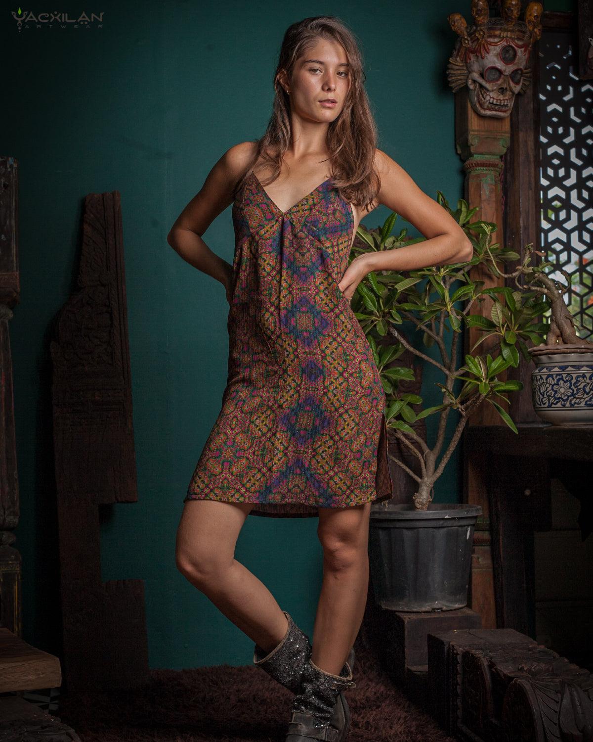 Chinese Silk Dress - DELIKSATEZEN - Yacxilan Artwear