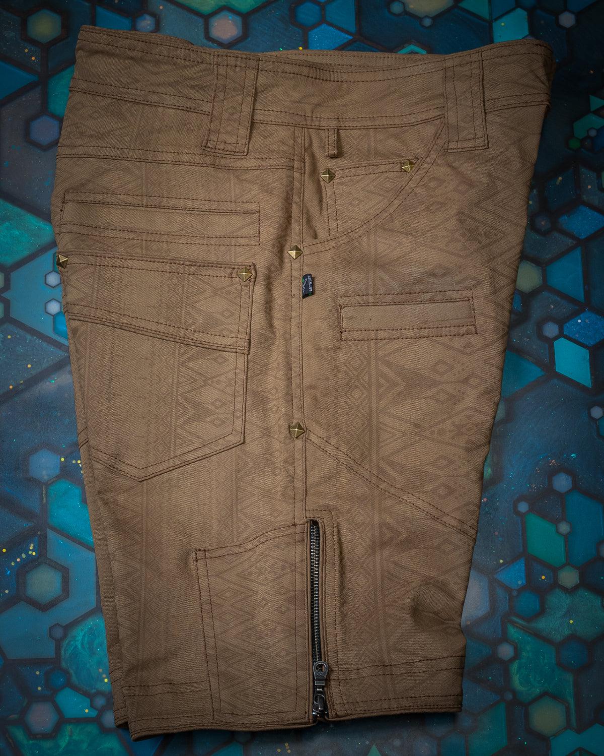 Flying Short Men / Twill Stretchy - Latte BOHONOX - Yacxilan Artwear