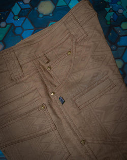 Flying Short Men / Twill Stretchy - Latte BOHONOX - Yacxilan Artwear