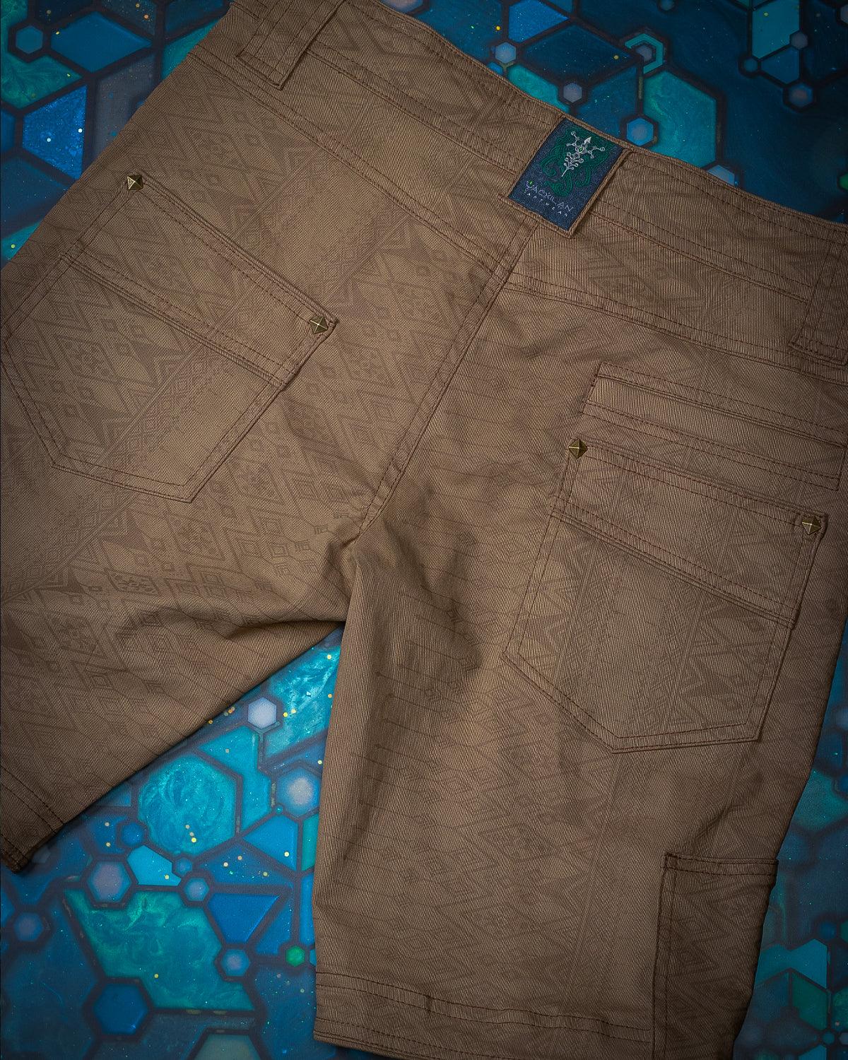 Flying Short Men / Twill Stretchy - Latte BOHONOX - Yacxilan Artwear