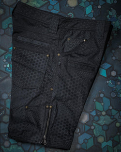 Flying Short Men / Twill Stretchy - Black ARAKIS - Yacxilan Artwear