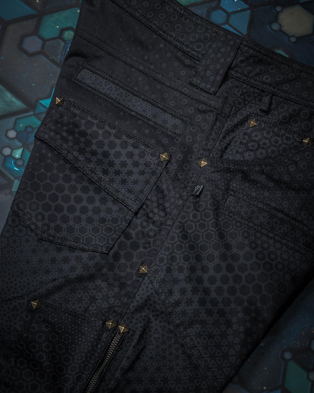 Flying Short Men / Twill Stretchy - Black ARAKIS - Yacxilan Artwear