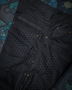 Flying Short Men / Twill Stretchy - Black ARAKIS - Yacxilan Artwear