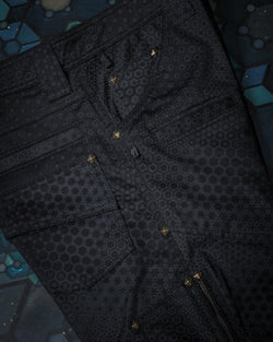 Flying Short Men / Twill Stretchy - Black ARAKIS - Yacxilan Artwear