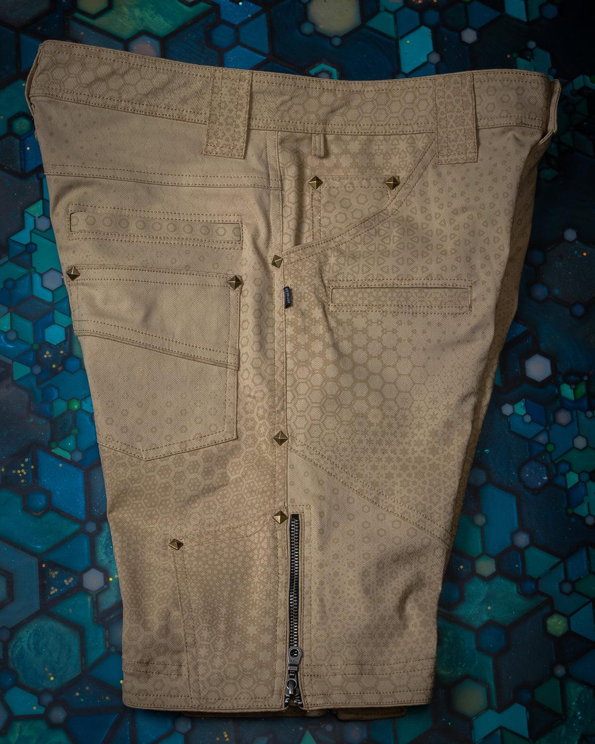 Flying Short Men / Twill Stretchy - Sand ARAKIS - Yacxilan Artwear