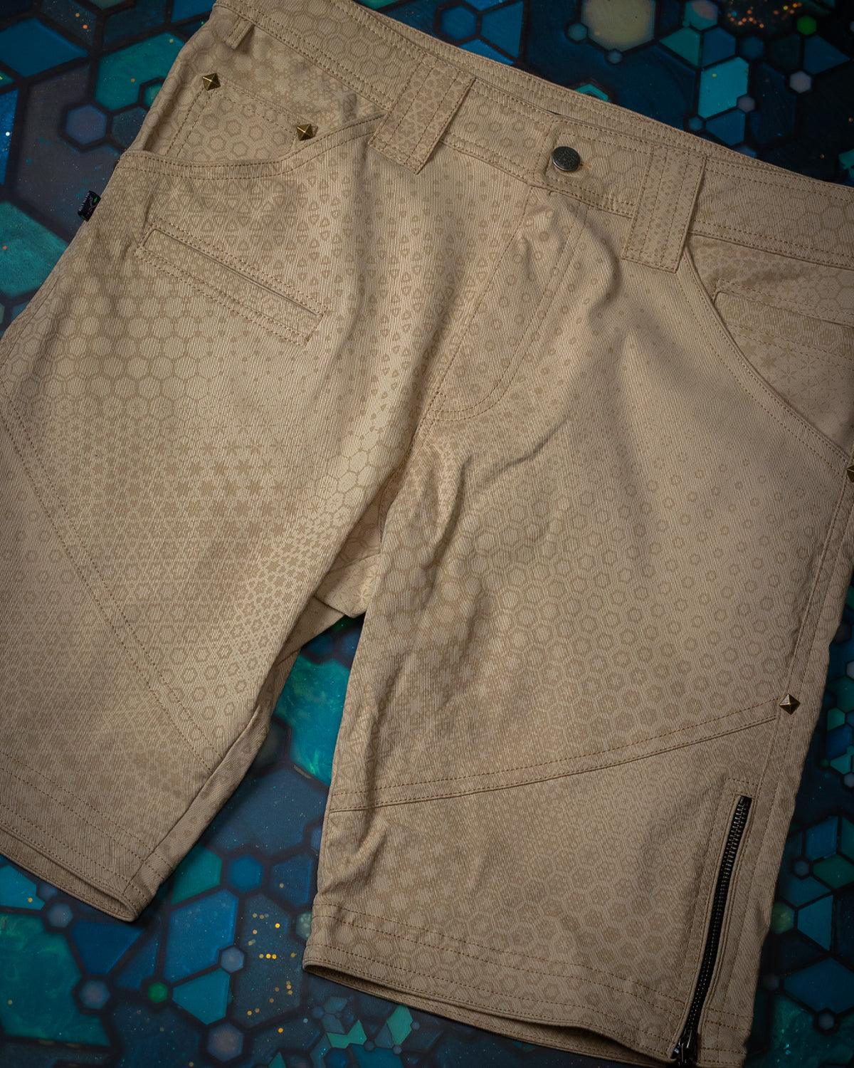 Flying Short Men / Twill Stretchy - Sand ARAKIS - Yacxilan Artwear