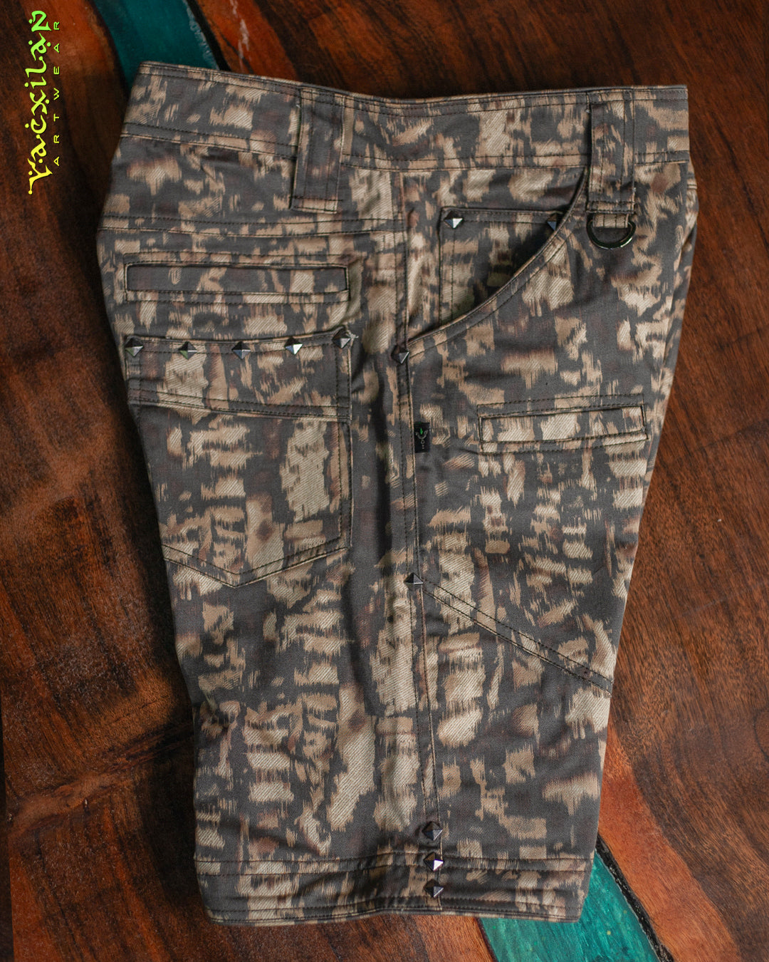 Flying Short Men / Stretchy Cotton - WILDCAMO