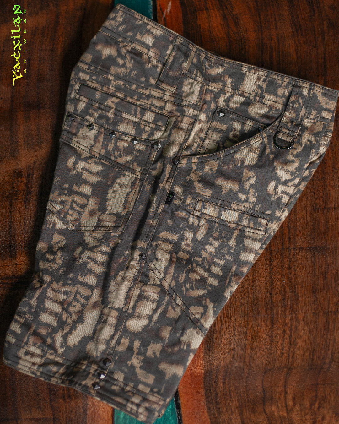 Flying Short Men / Stretchy Cotton - WILDCAMO