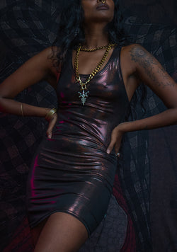 Fitted Dress / Special Edition - Holographic Copper ATLANTHEON