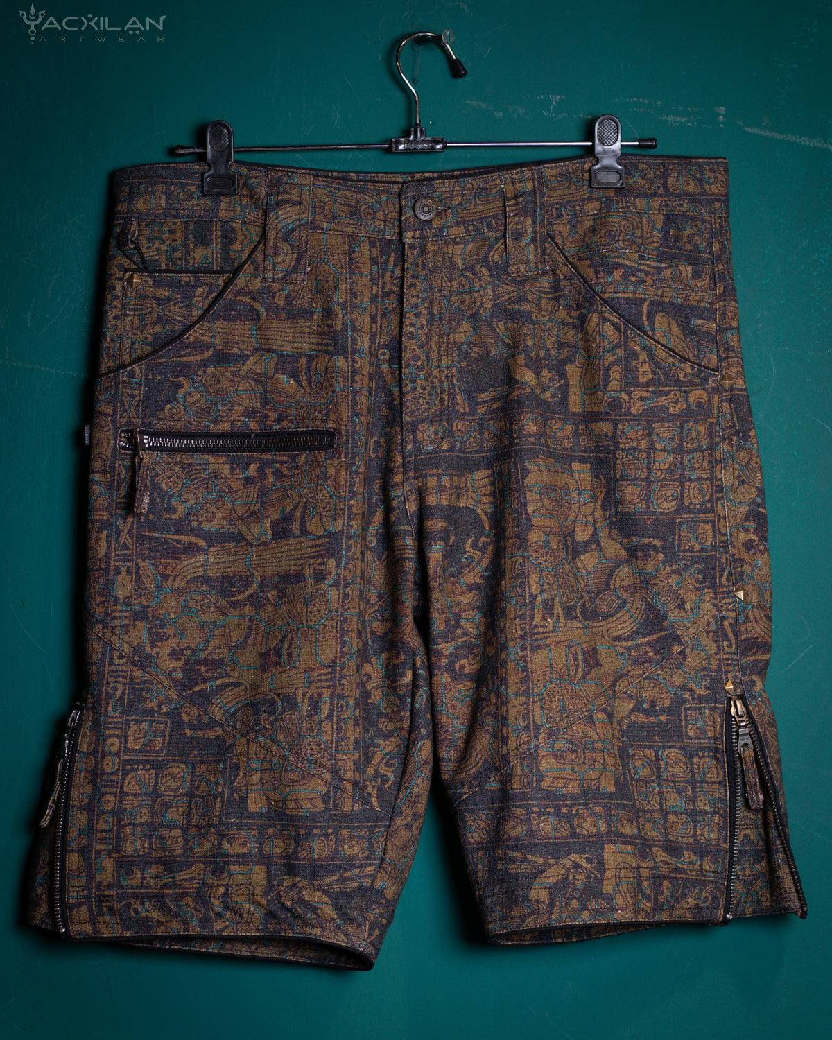 Flying Short Men / Tough Linen Printed - ELDERS - Yacxilan Artwear