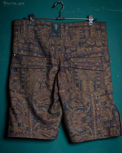 Flying Short Men / Tough Linen Printed - ELDERS - Yacxilan Artwear